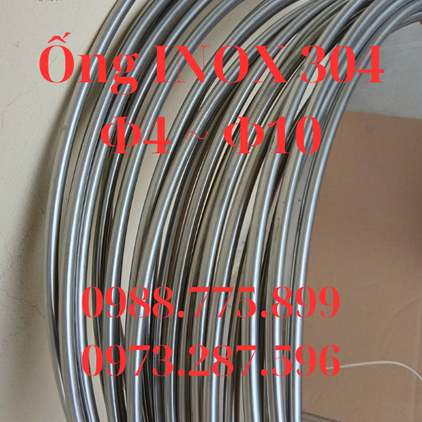 Ống inox 304 làm vòi nước uống, ống phun sương